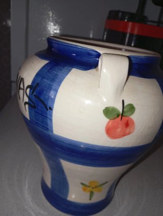 Tarro de cerámica Aceitunas