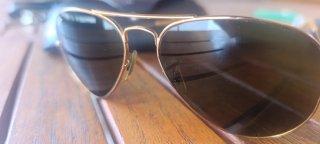 Gafas Ray-Ban Aviator RB3025 Dorado/Negro