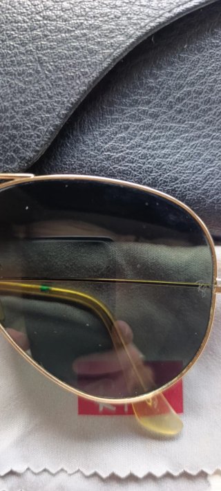 Gafas Ray-Ban Aviator RB3025 Dorado/Negro