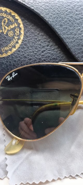 Gafas Ray-Ban Aviator RB3025 Dorado/Negro