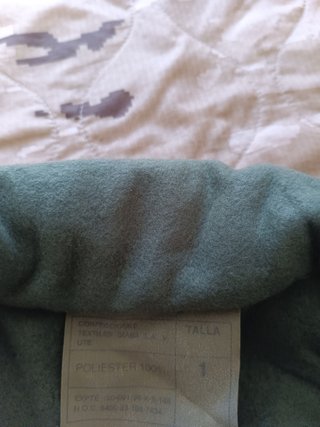 Chaqueta Polar Militar Española talla 1