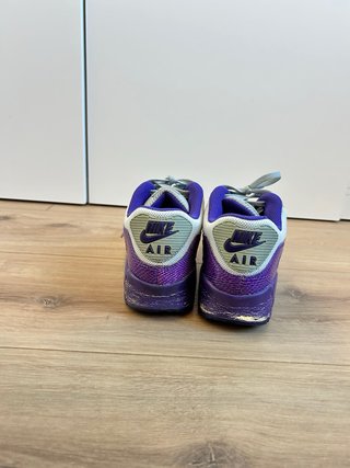 Botas Nike Air Max 90 Morado/Verde Neón Talla 38