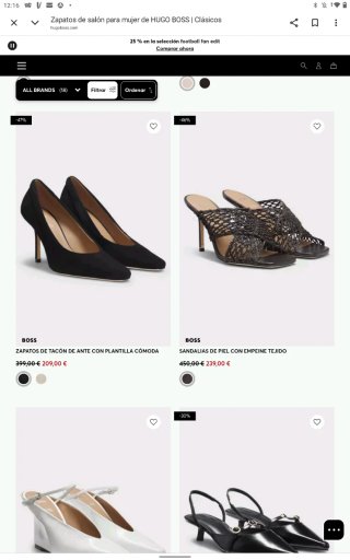 Zapatos de tacón Hugo Boss mujer