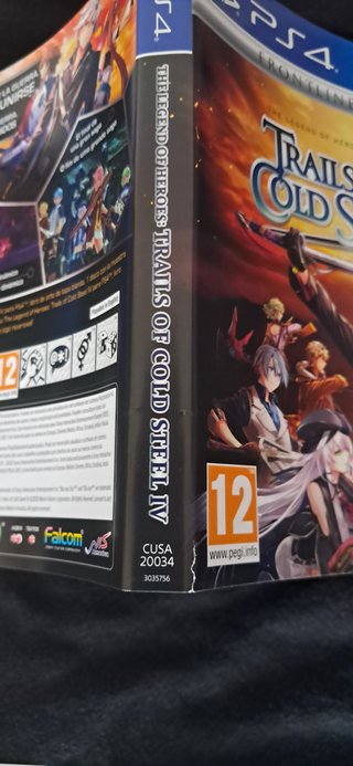 PS4 Trails of Cold Steel IV Frontline Edition Esp