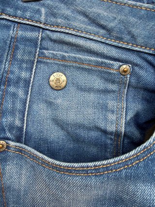 Pantalón balloon G-Star mujer azul