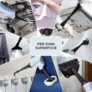 Ariete 4164, Steam mop 10 en 1, mopa a vapor