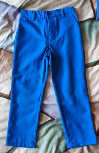 Traje azul formal niño