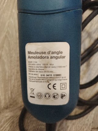 Amoladora radial