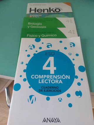 Libros 4 ESO Greenwich School