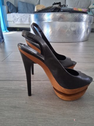 Zapatos de tacón negros Jessica Simpson