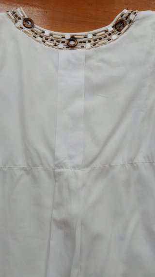 Vestido crema Calvin Klein Jeans