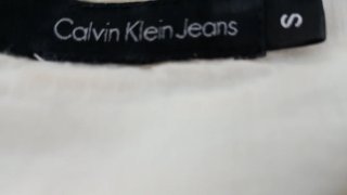 Vestido crema Calvin Klein Jeans