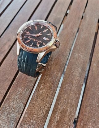Orologio Cesare Paciotti Oro Nero Buono stato