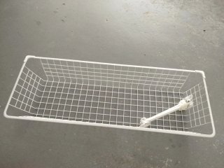 Cesta organizadora Ikea metálica