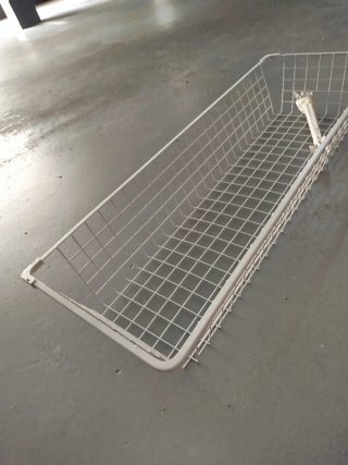 Cesta organizadora Ikea metálica