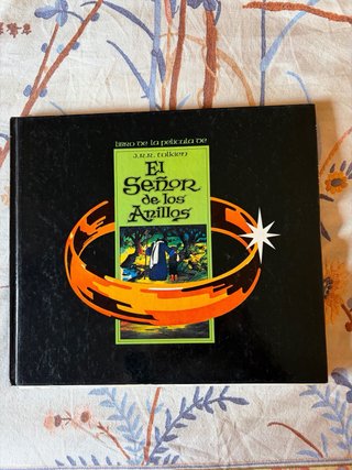 Cuento ilustrado Señor de los Anillos 1980