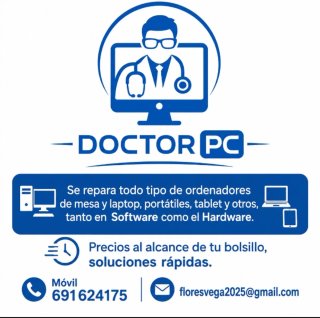 Reparacion y Ordenadores de mesa Laptop y tablet.