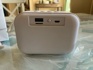 Altavoz Bluetooth 5.0 Gris y Blanco
