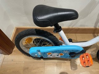 Bici infantil Btwin 14” con pedales