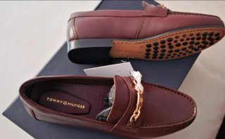 Mocasines Tommy Hilfiger Marrones Mujer