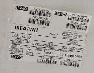 Frigorífico Whirlpool Ikea