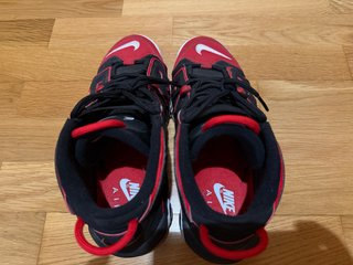 Nike Air More Uptempo '96 Negro/Rojo