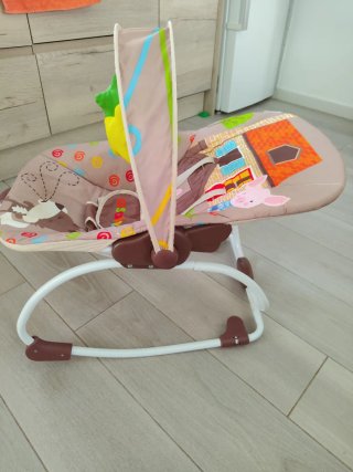 Hamaca para bebé con arco de juegos