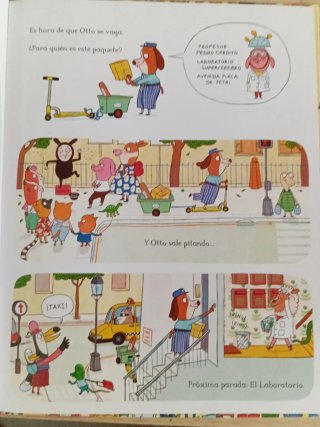 Otto el perro cartero: un libro para buscar cosas