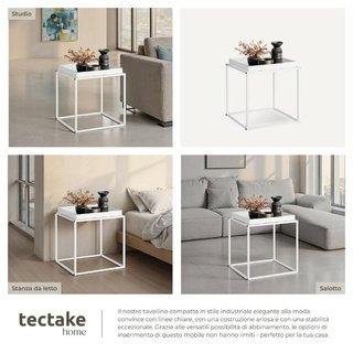 Tavolino Cambridge 40 x 40 x 44cm · Metallo · Tavolini