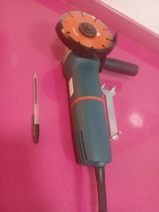 Radial pequeña 1200w con velocidad regulable