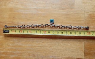 Pulsera Viceroy Acero con Piedra Verde
