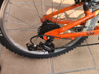 Bici infantil Monty 20 naranja