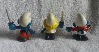 LOTE PITUFOS SMURFS PIRATAS FAKE BOOTLEG SPAIN