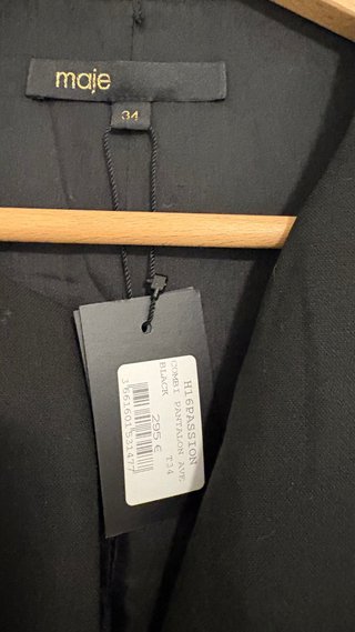 Mono Maje elegante negro talla XS