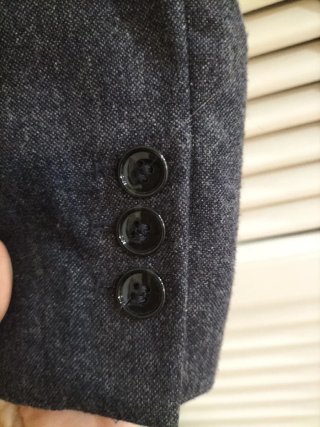 Blazer H&M azul oscuro talla 40