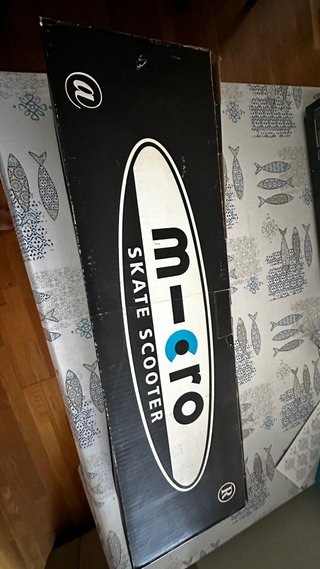 Patinete Micro Plata