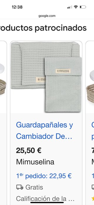 Pañalera y cambiador portátil Mimuselina