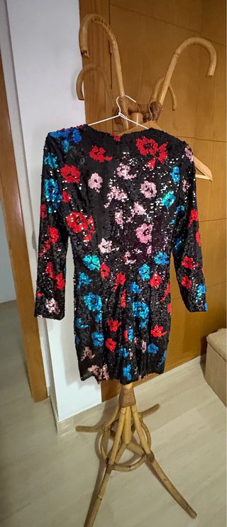 Vestido lentejuelas Sfera Talla M