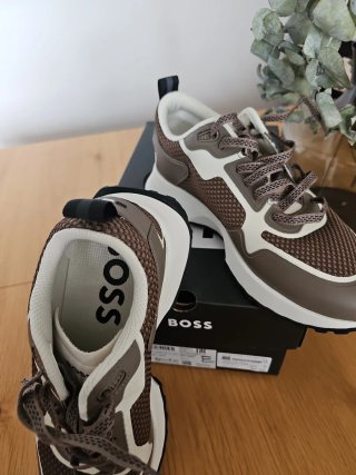 Zapatillas BOSS Jonah Runn Beige Talla 40