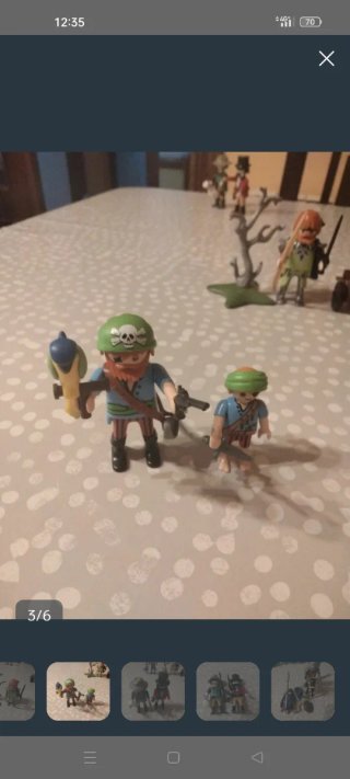 Lote Playmobil Piratas y Genio