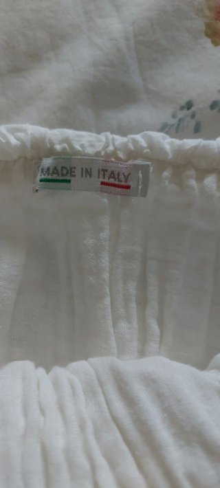 Vestido Ibicenco Blanco Talla unica