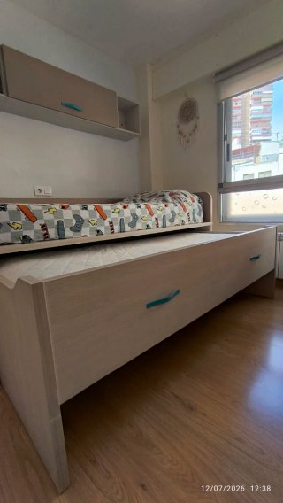 Cama nido juvenil con cajones