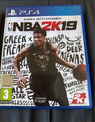 Juego NBA 2K19 PS4