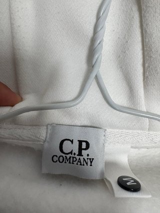 Chaqueta CP Company Blanca con Gafas, buen estado