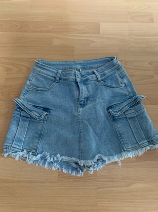 Lote 2 shorts vaqueros blancos Talla M