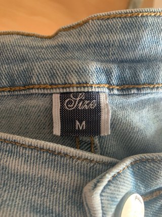 Lote 2 shorts vaqueros blancos Talla M