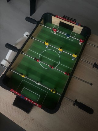 Futbolín de mesa