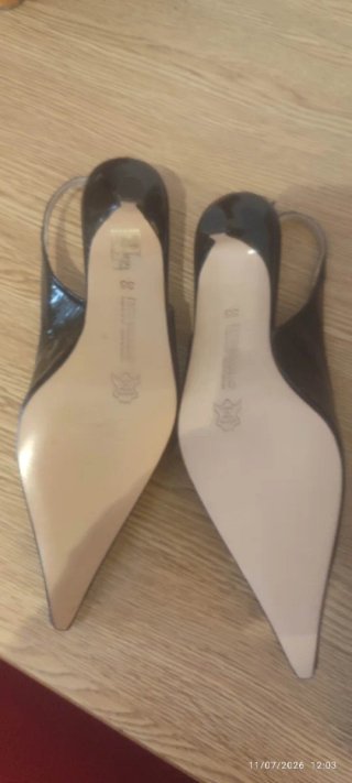 Paco Herrero Zapatos Talla 35 Negro Piel