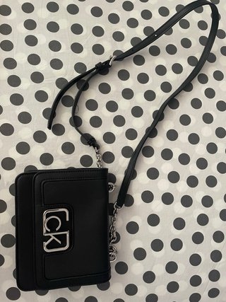 Bolso Calvin Klein Negro Solapa