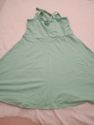 Vestido verde tirantes